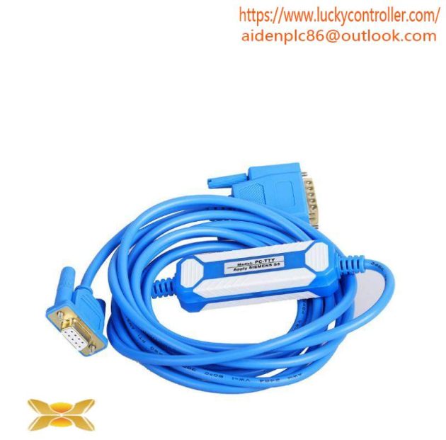 SIEMENS AMSAMOTION PC-TTY S5 PLC Programming Cable - Efficient Communication for Industrial Automation