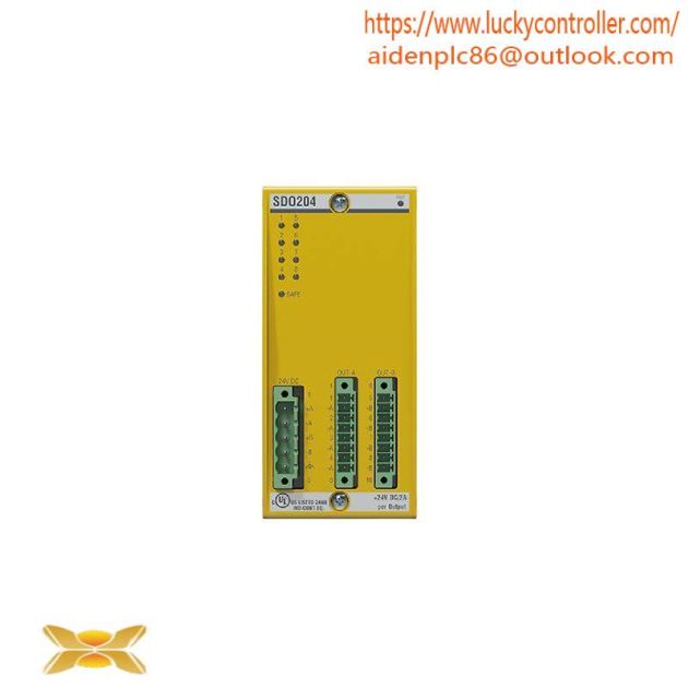 BACHMANN SDO204: Safety Digital Output Module, Precision Control in Industrial Automation