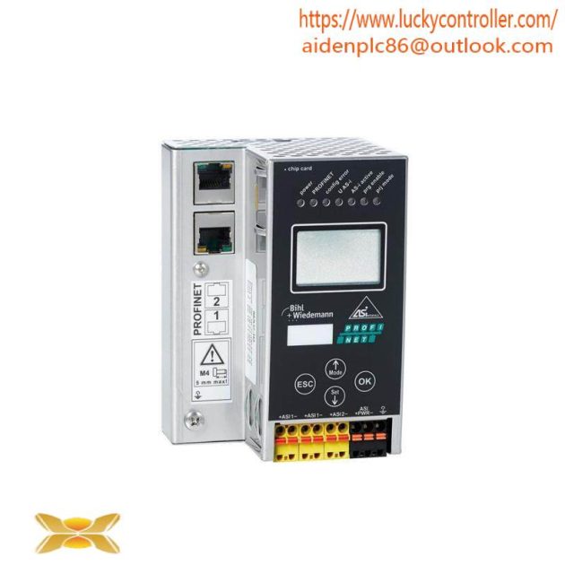 Bihl+Wiedemann BWU3363 AS-i Gateway Module for Industrial Control Solutions