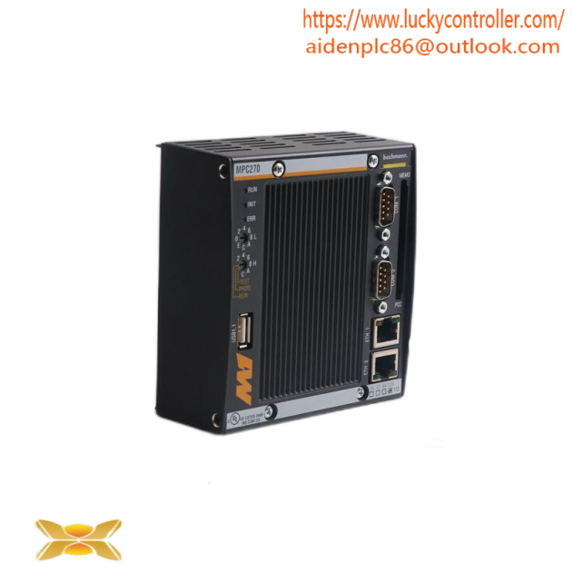 BACHMANN PLC BS206, 6-SLOT BACKPLANE, Industrial Control System Component