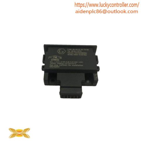 Emerson 12P4983X302 Charm Address Plug - Control Module, Enhancing Industrial Automation