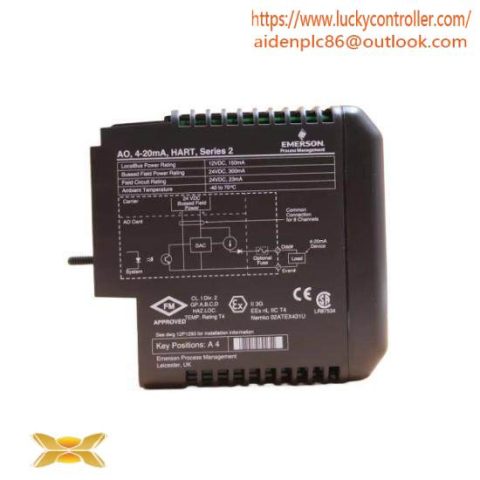 Emerson DeltaV VE4005S2B1 Analog Output Card for Industrial Control