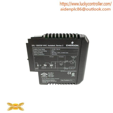 Emerson KJ3209X1-BA1 & VE4002S2T1B1 - High-Performance Output Module for Industrial Automation