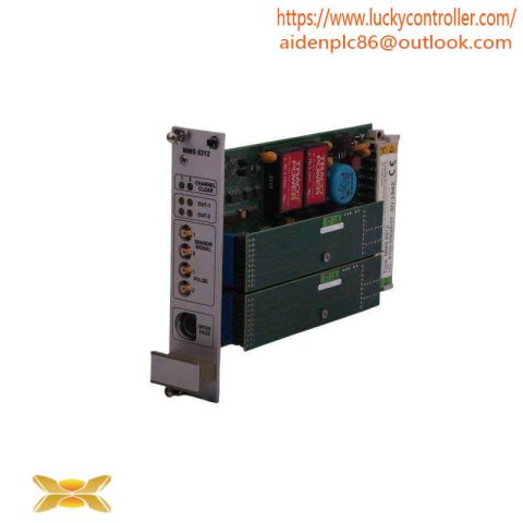 Emerson MMS6312 Dual Channel Rotational Speed Monitor - Precision Monitoring for Industrial Control Systems