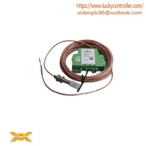 Emerson PR6423/002-030 CON031: High-Precision 8mm Eddy Current Sensor