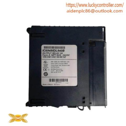 GE FANUC IC694MDL940 - PACSystems RX3i PLC Output Module, Modular Control for Industrial Automation