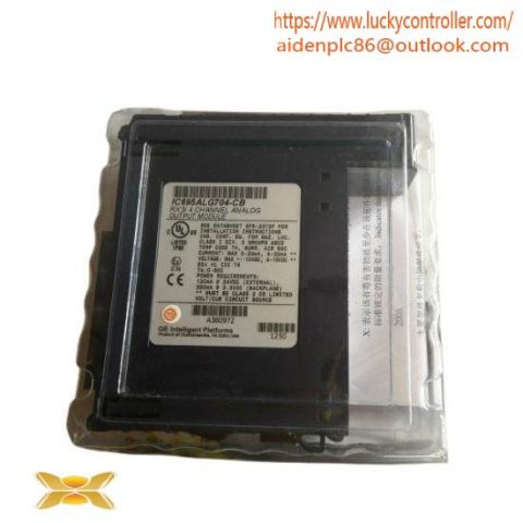 GE FANUC IC695ALG708-CB Analog Output Module - Precision Control for Industrial Applications