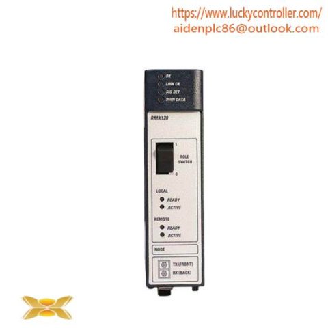 GE IC695RMX128 - High-Performance Remote I/O Module for Industrial Automation