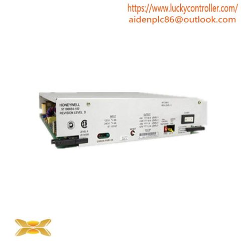 Honeywell TDC Micro Power Supply 51196654-100: Advanced Control & Efficiency
