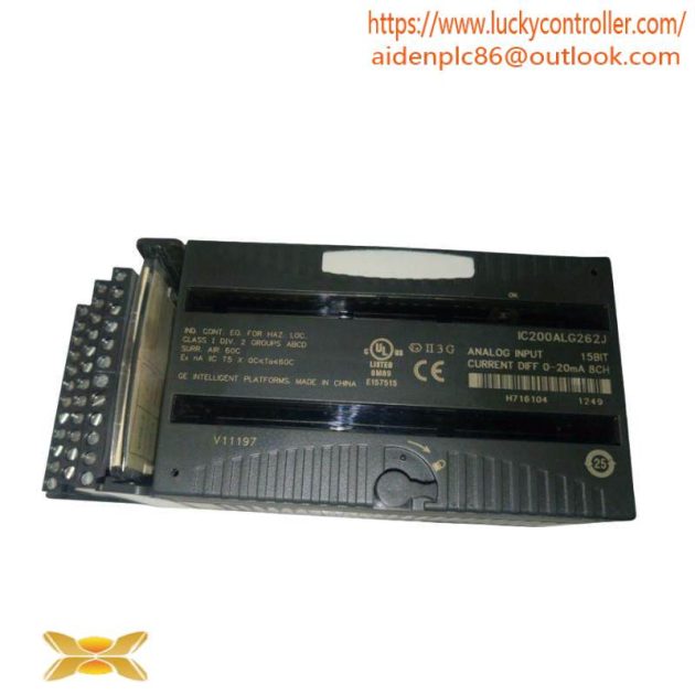 GE IC200ALG262: Advanced Analog Input Module for Industrial Automation