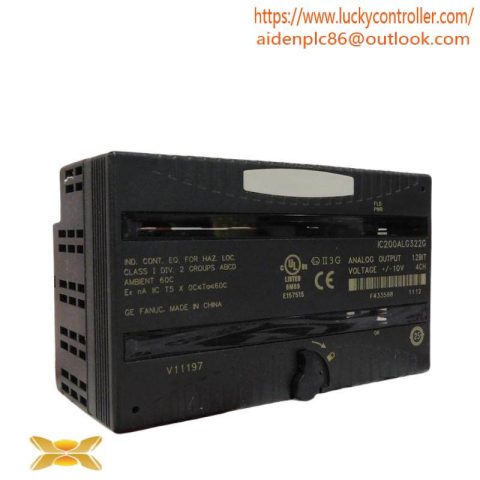 GE Fanuc IC200ALG322: Precision Analog I/O Module for Versatile Control Applications