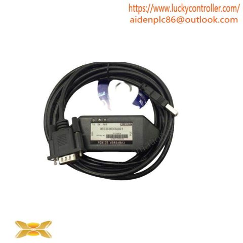 GE IC200CBL001: Professional Communications Programming Serial Cable, Optimized for Industrial Control Applications