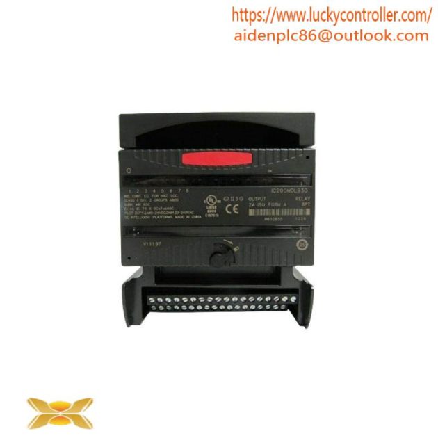 GE IC200MDL930: Isolated Output Relay Module, 8-Point, Advanced Automation Solution