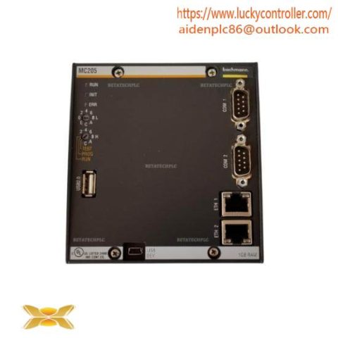Bachmann MC205 Processor Module, for Industrial Automation