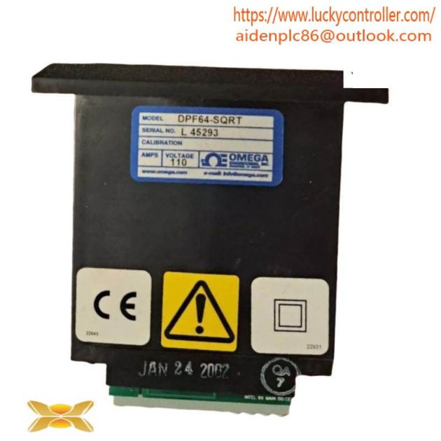 Omega DPF64-SQRT 110/220VAC Rate Meter, Advanced Power Measurement Solution