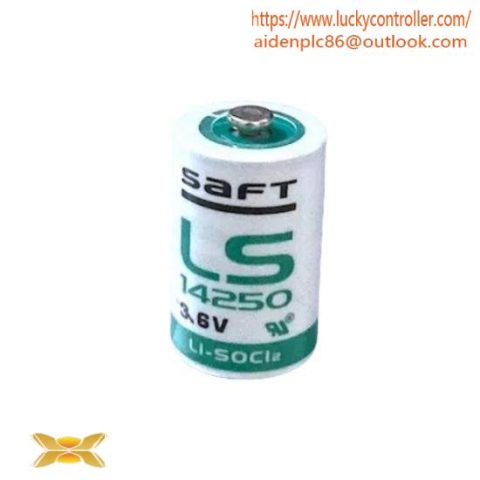 Saftronics LS14250 3.6V PRAM Battery, High Capacity & Long Life for Industrial Controls
