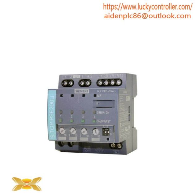 SIEMENS 6EP1961-2BA21 Selectivity Module: Industrial Automation Precision Control