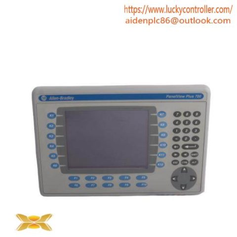 Rockwell Automation 2711P-B7C4D1 PanelView Plus 700 Keypad/Touch/Enet/RS232, 64MB, DC Control Module
