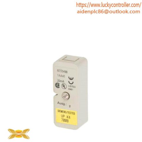 SIEMENS 6ES5498-1AA41 Analog Input SubModule: Precision & Efficiency in Industrial Control