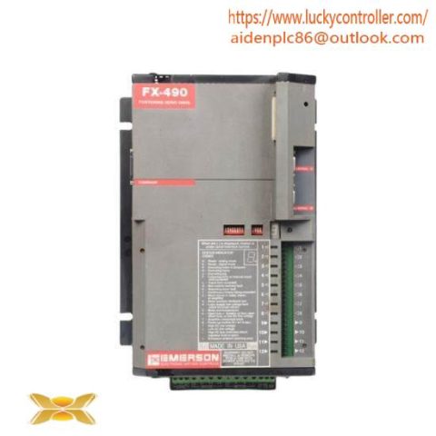 Emerson DeltaV FX490 Servo Drive - Precision Control for Industrial Automation