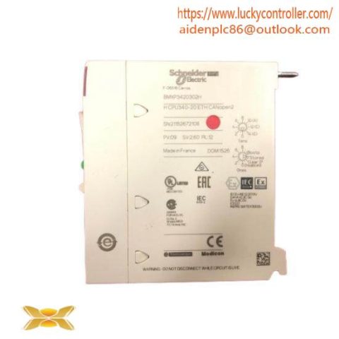 Schneider BMXP3420302H CPU Module, Industrial Control