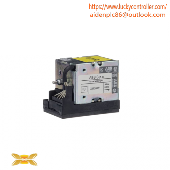 ABB 1SDA038312R1: Advanced Under-Voltage Release Module for Supply Voltage Protection