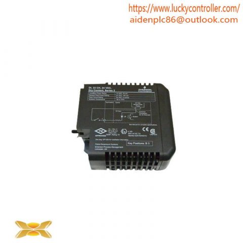 EMERSON KJ3222X1-EA1: Industrial Grade Input Module for Precise Control Systems