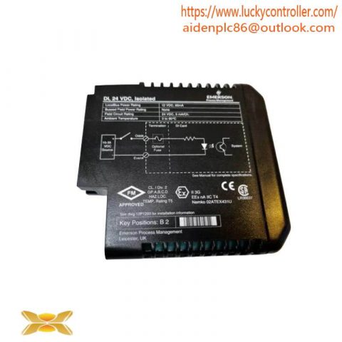 EMERSON KJ3001X1-BA1 1290549X152, High-Performance Control Module
