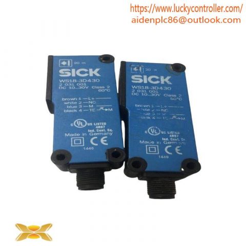SICK WS18-3D430 3D Distance Sensor, Precision Measuring for Industrial Automation