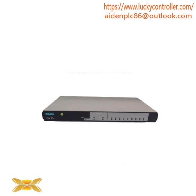SIEMENS 6GK1104-0AA00 Sinec SSV104 8-Port Multiplexer