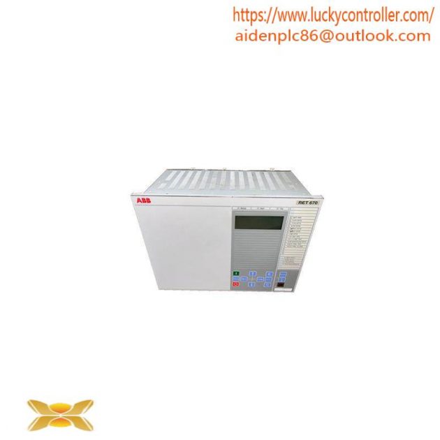 ABB RET670 1MRK004816-AB Control Relay: Industrial Automation Solutions