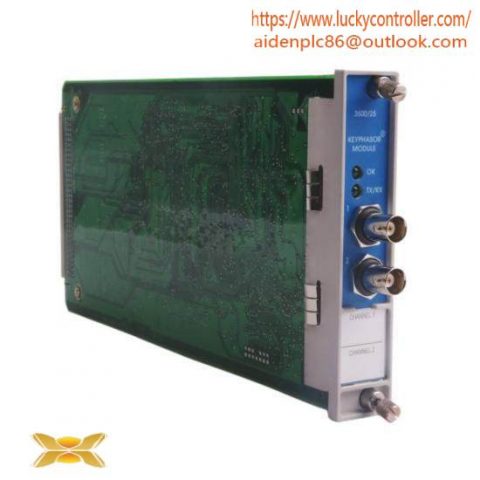 Bently Nevada 3500/25 - 125792-01 Keyphasor Module; Manufacturer: bently-nevada