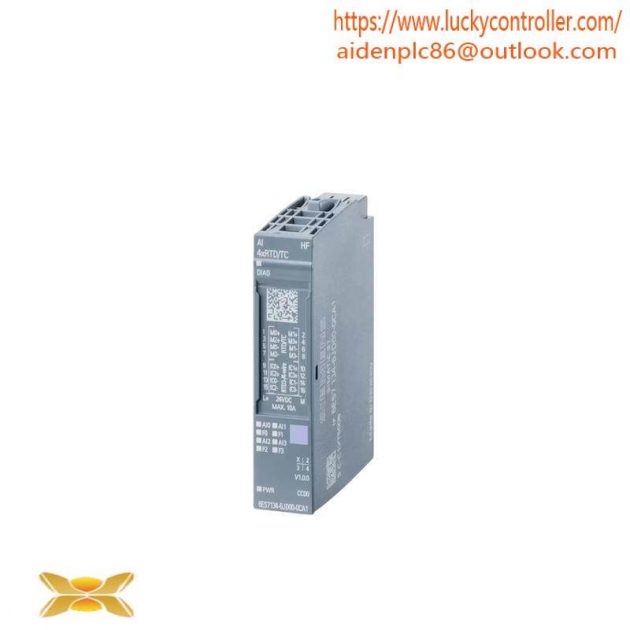 SIEMENS 6ES7134-6JD00-0CA1 Analog Input Module for Industrial Control Systems