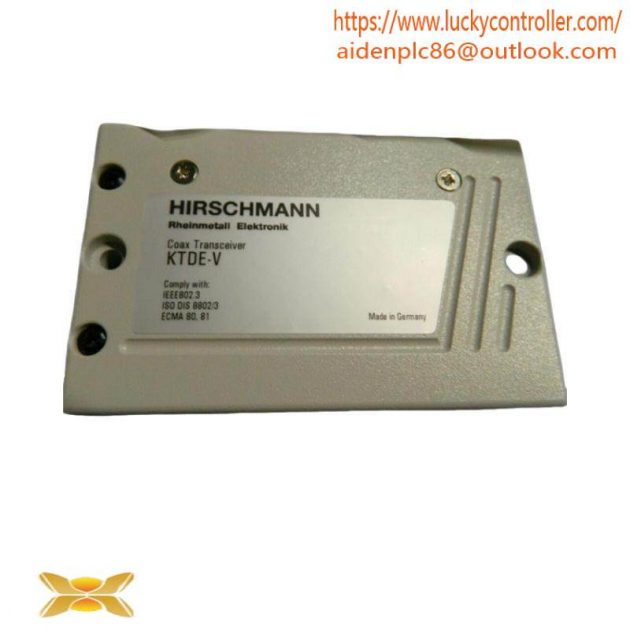 Hirschmann KTDE-V 943258-001 Coax Transceiver Module: High-Speed Data Transfer Solution for Industrial Networks