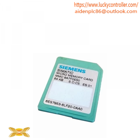 Siemens 6ES7953-8LP20-0AA0 Micro Memory Card for Industrial Automation