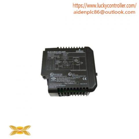 EMERSON KJ3102X1-BE1 | 12P2703X052 | HART 8 Channel Module