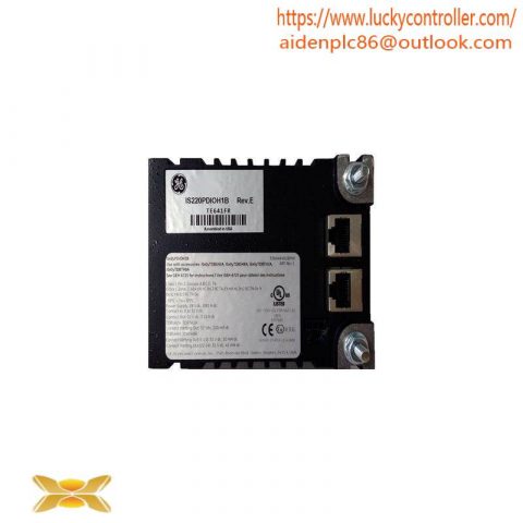 GE IS220PSVOH1A REV E | High Performance Servo Control Pack for Industrial Automation